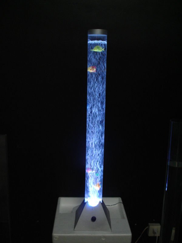 bubble tube lamp photo - 4