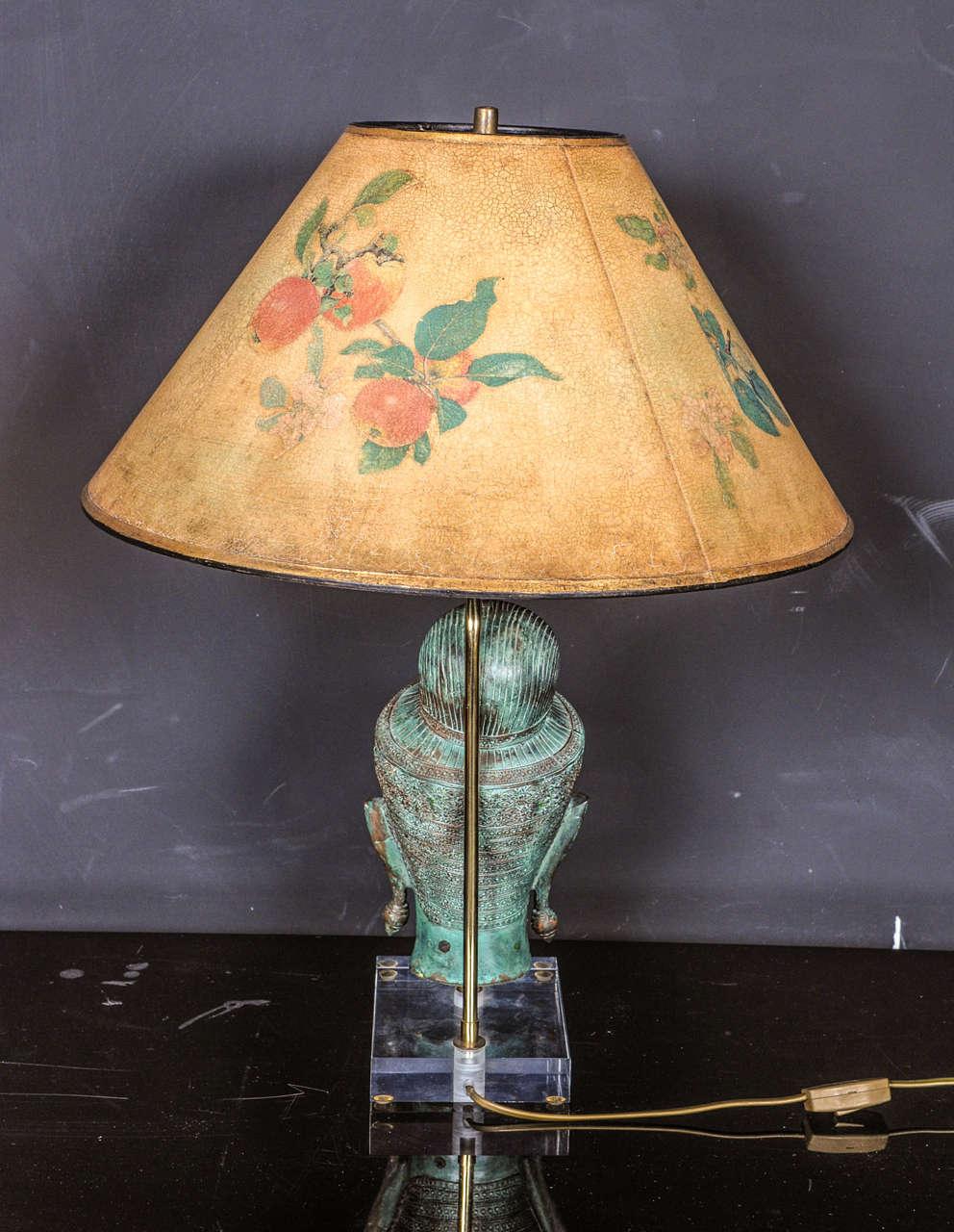 buddha head lamp photo - 5