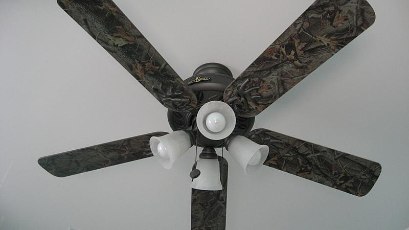 camo ceiling fans photo - 3