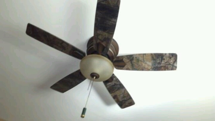 camo ceiling fans photo - 8