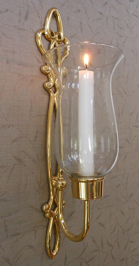 candle light wall sconces photo - 9