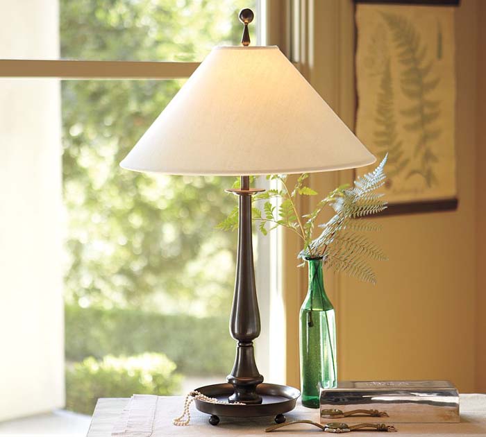 candlestick table lamps photo - 2