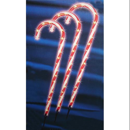 candy cane outdoor lights photo - 9