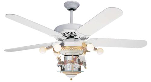 carousel ceiling fan photo - 4