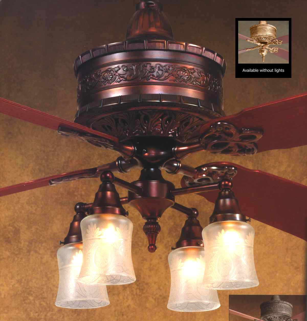 casablanca 19th century ceiling fan photo - 10