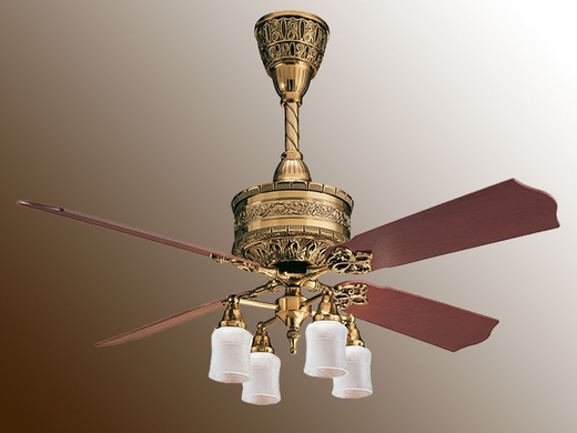 casablanca 19th century ceiling fan photo - 4