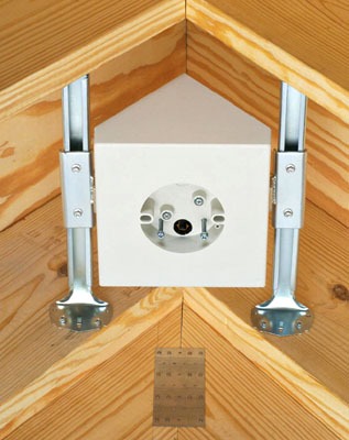 cathedral ceiling fan mount photo - 1