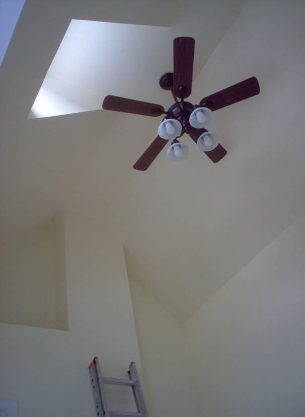 cathedral ceiling fan mount photo - 7