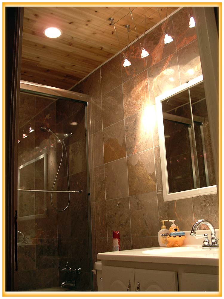 ceiling bathroom lights photo - 7