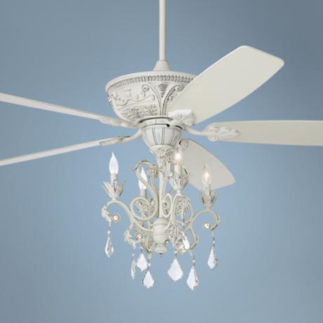 ceiling fan chandelier combo photo - 1