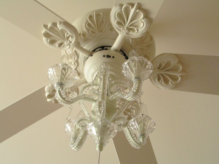 ceiling fan chandelier combo photo - 10