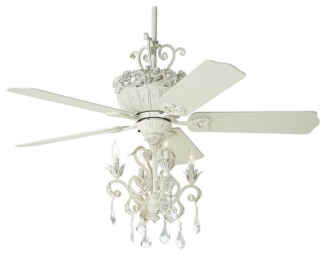 ceiling fan chandelier combo photo - 9