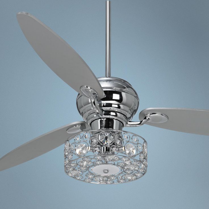 ceiling fan chandelier light photo - 9