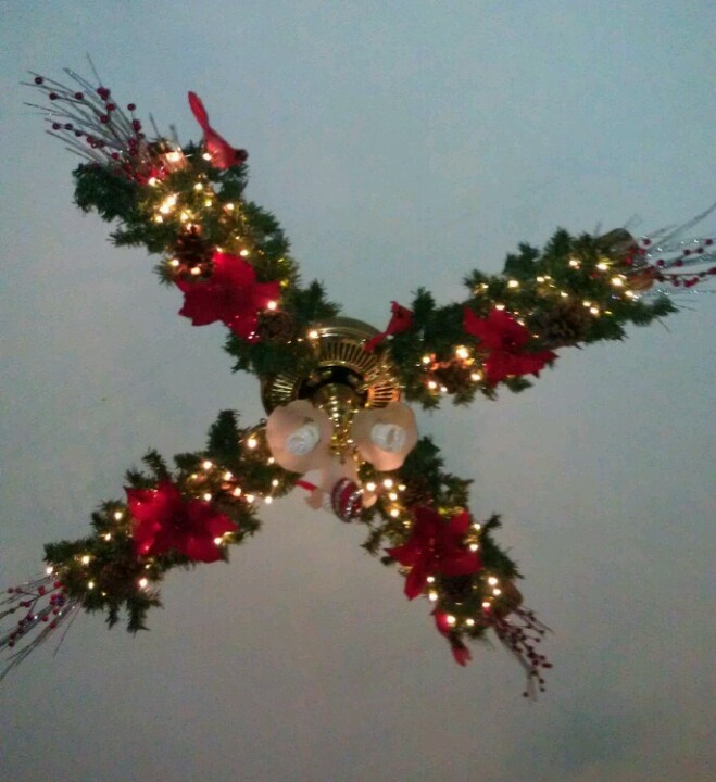 ceiling fan decorations photo - 5