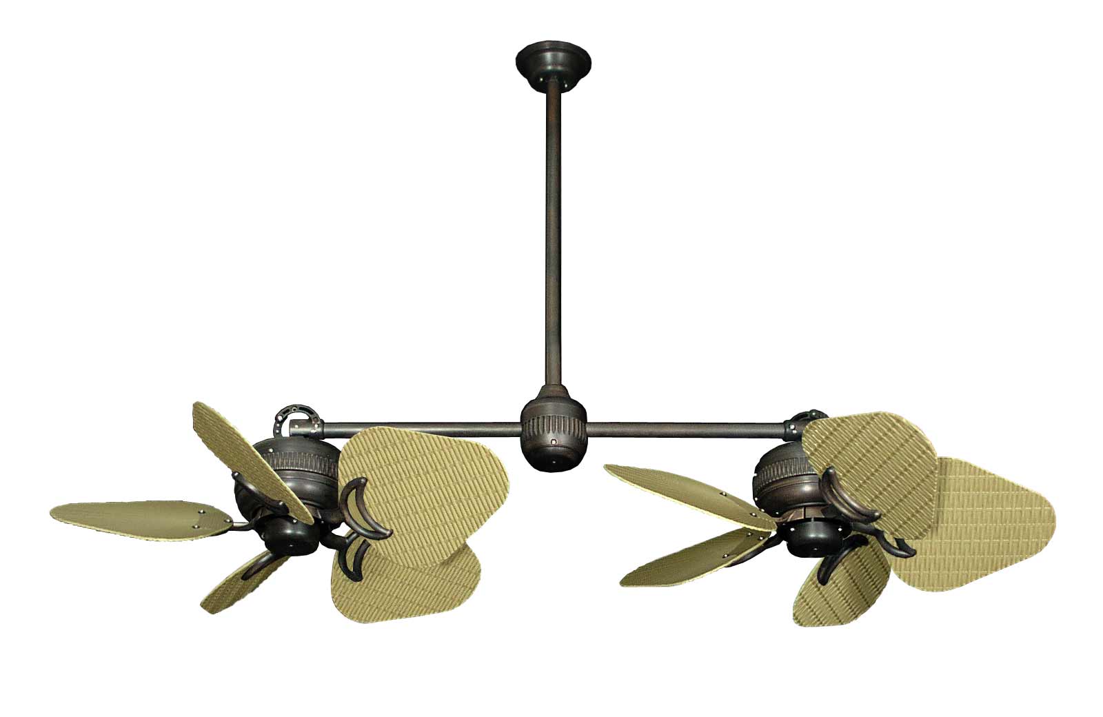 ceiling fan double photo - 7