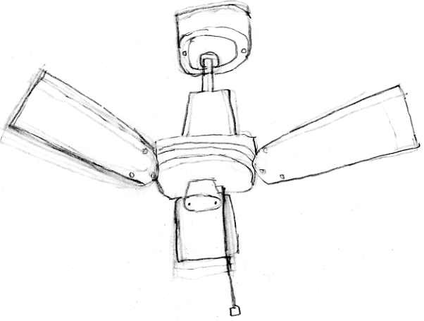 Ceiling Fan Drawing Design Your Own Ceiling Fan Warisan