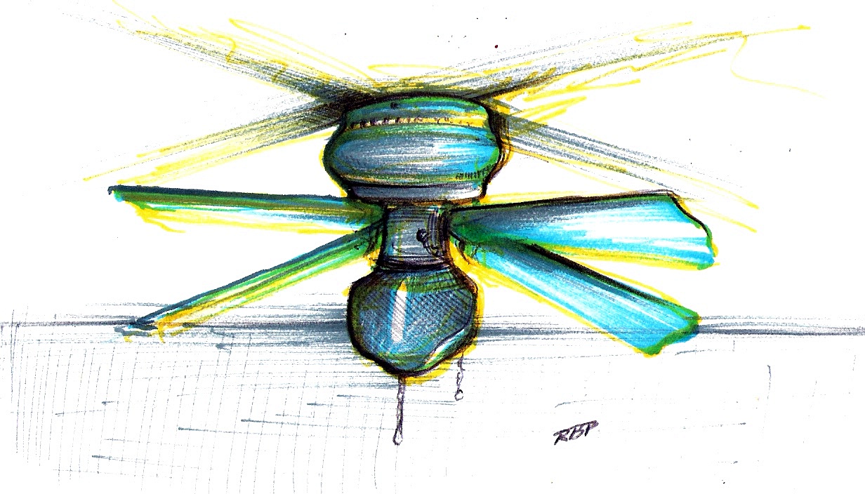 ceiling fan drawing photo - 9