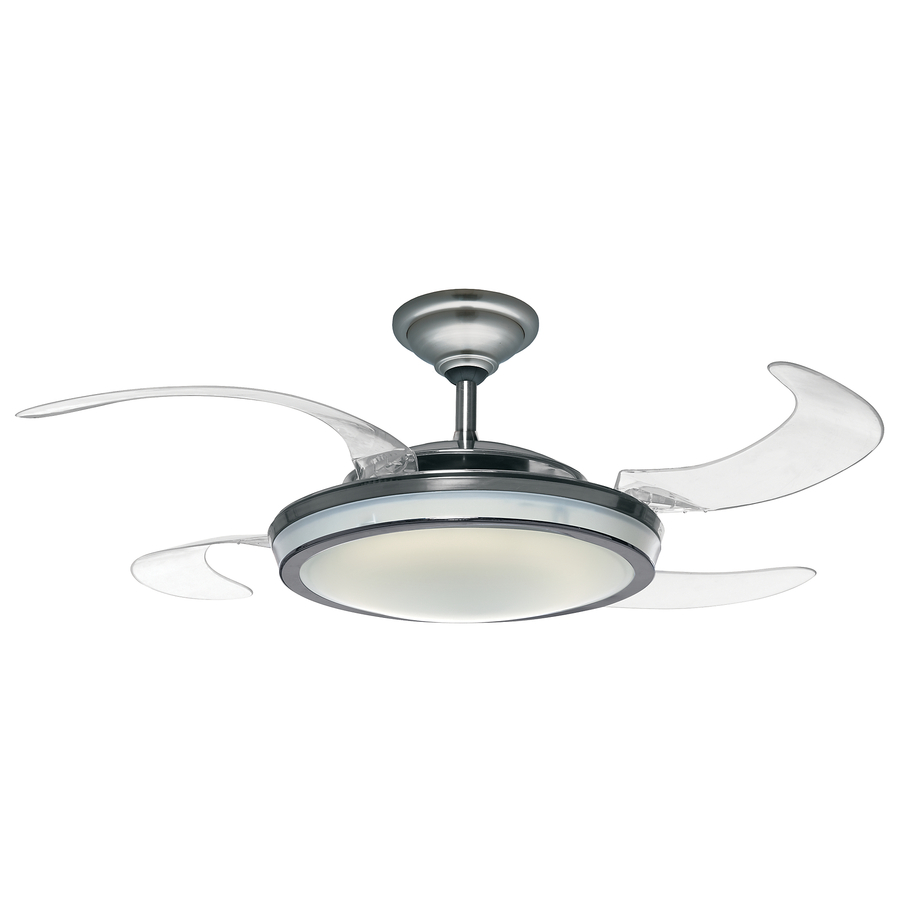 ceiling fan retractable blades photo - 7