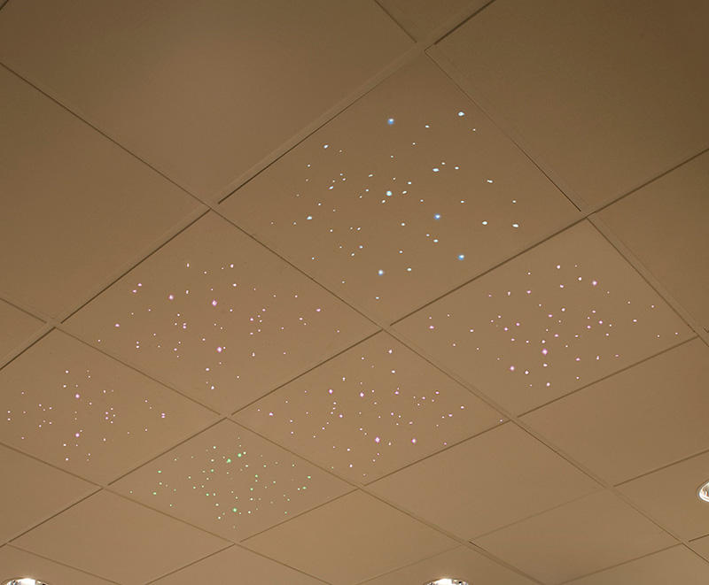ceiling fibre optic lights photo - 3