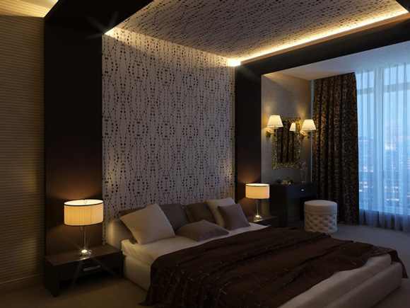 ceiling light bedroom photo - 2