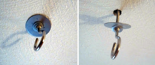 ceiling light hooks photo - 1