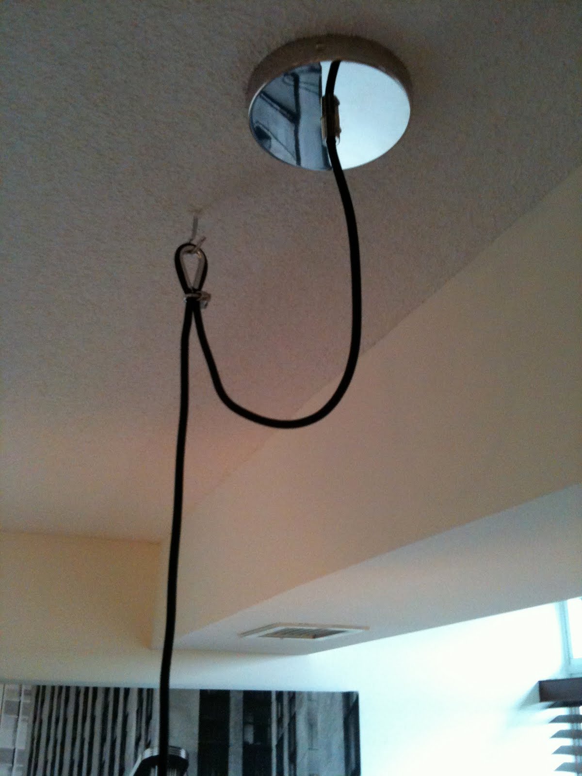 ceiling light hooks photo - 5