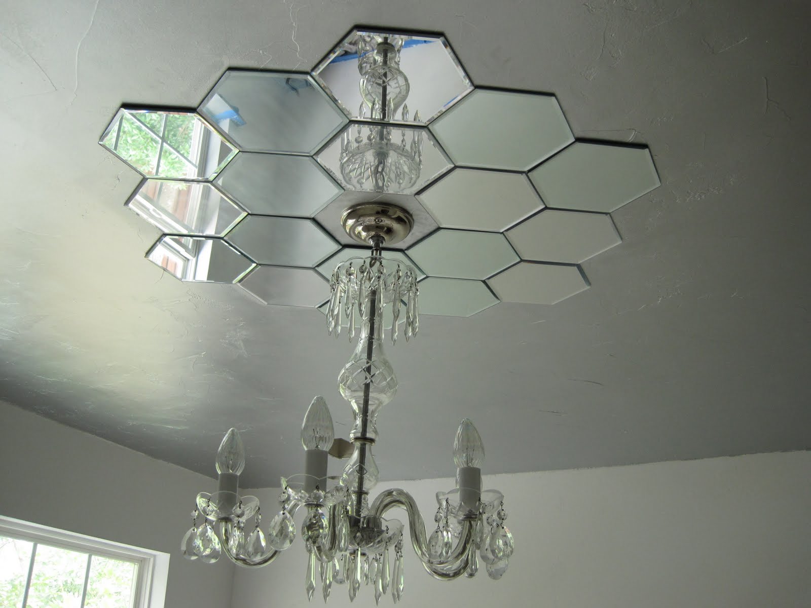 ceiling light medallions photo - 4