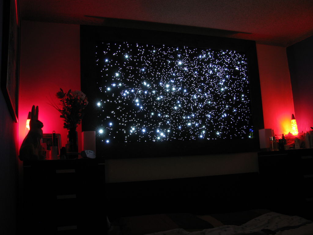 ceiling star lights fiber optic photo - 7