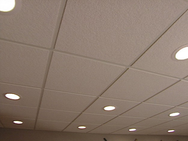 ceiling tiles lights photo - 6