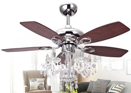 chandelier ceiling fan light photo - 1