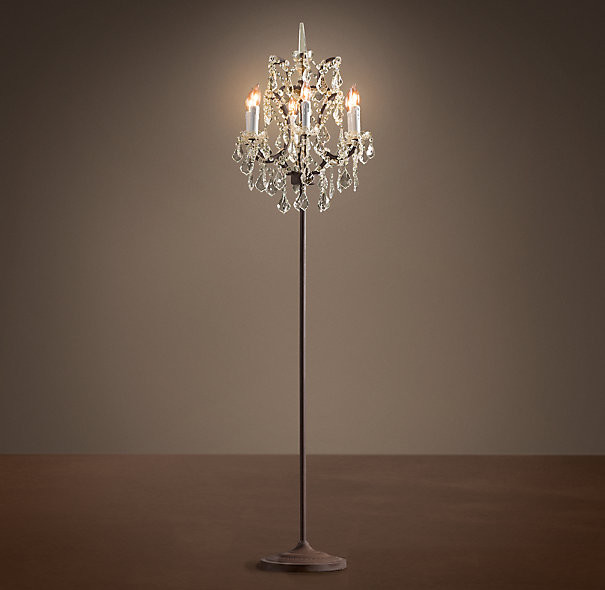 chandelier floor lamps photo - 4