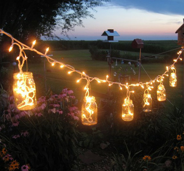 cheap outdoor lighting ideas photo - 2