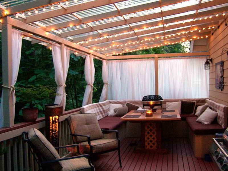 cheap outdoor lighting ideas photo - 8