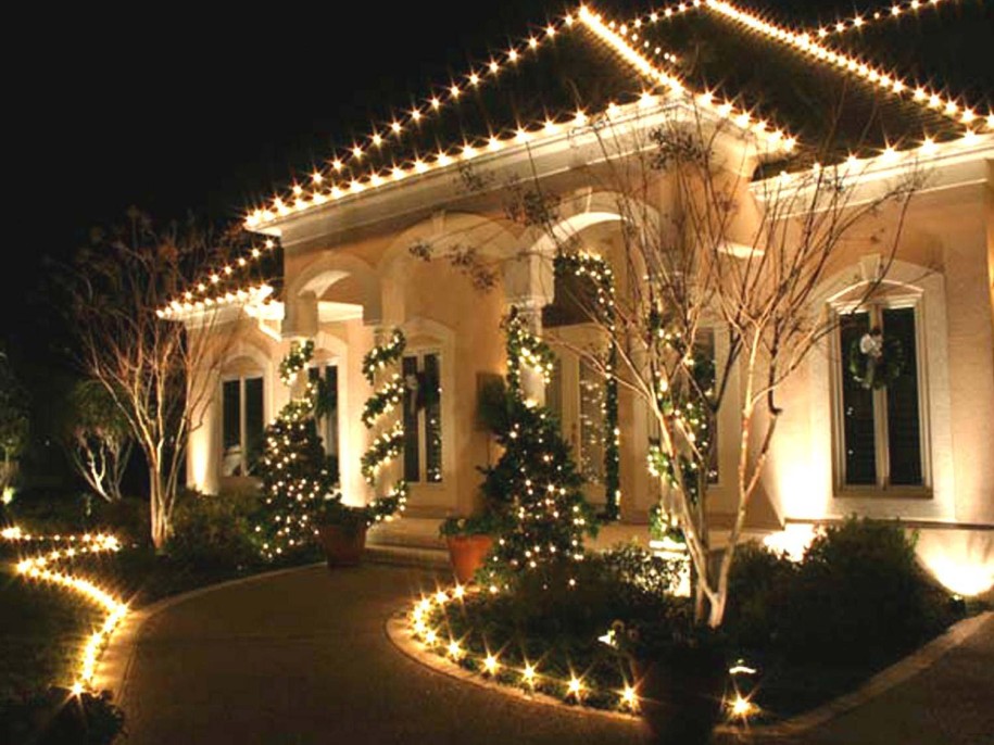 cheap outdoor xmas lights photo - 4