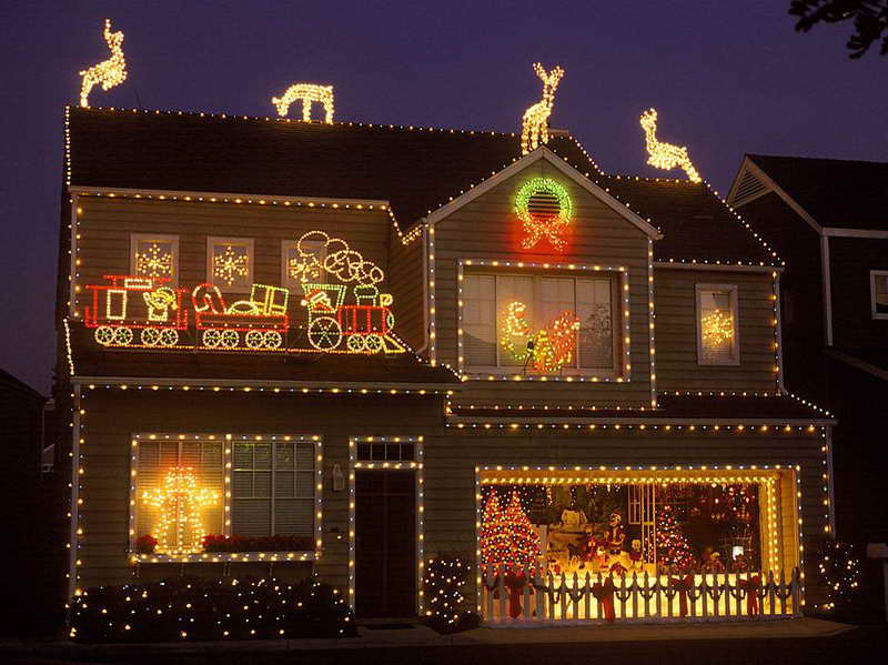 cheap outdoor xmas lights photo - 7