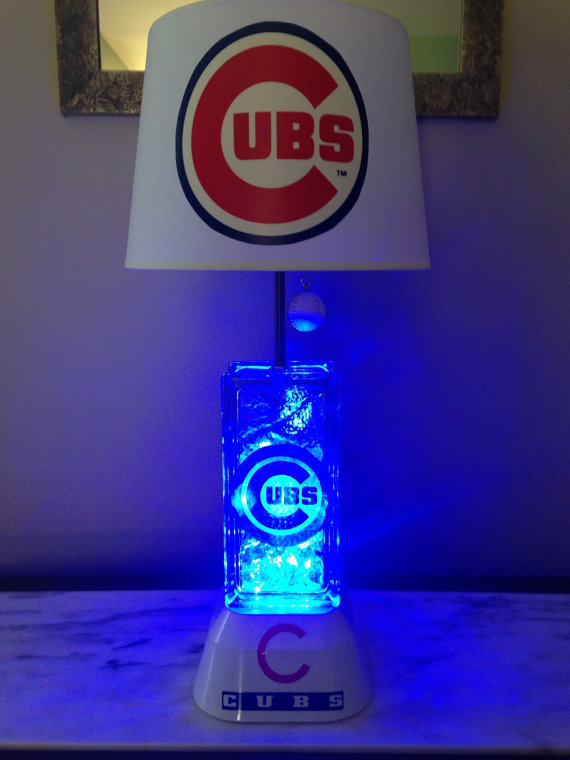 chicago cubs lamp photo - 3