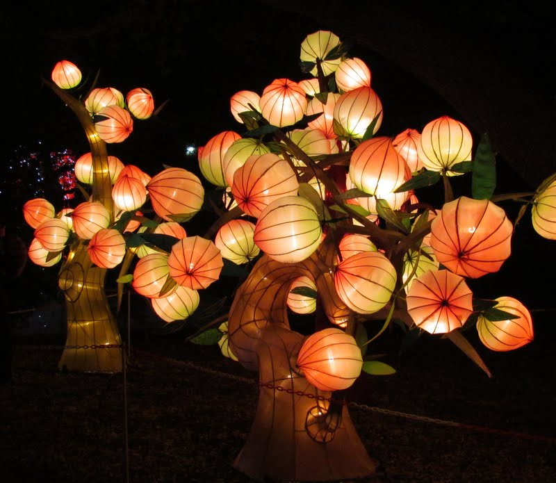 chinese lantern lamp photo - 1