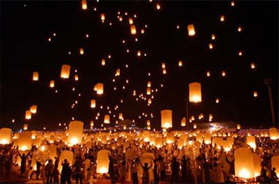 chinese lantern lamp photo - 3