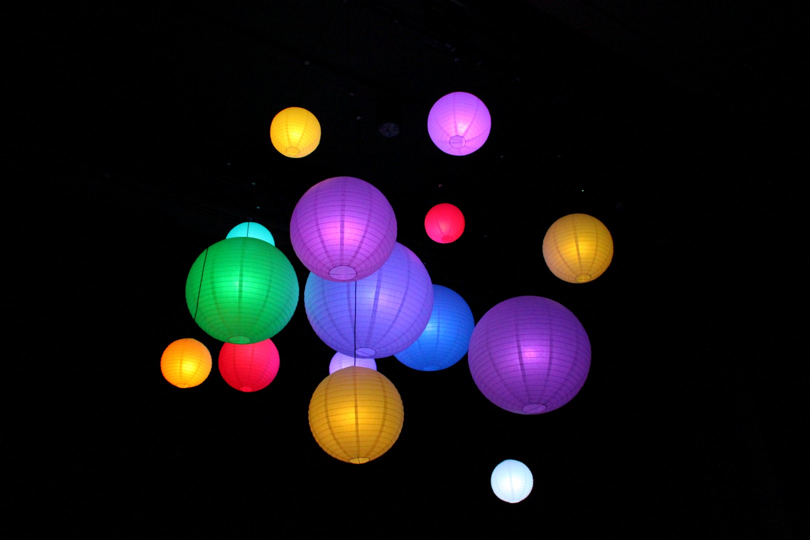 chinese lantern lights outdoor photo - 7