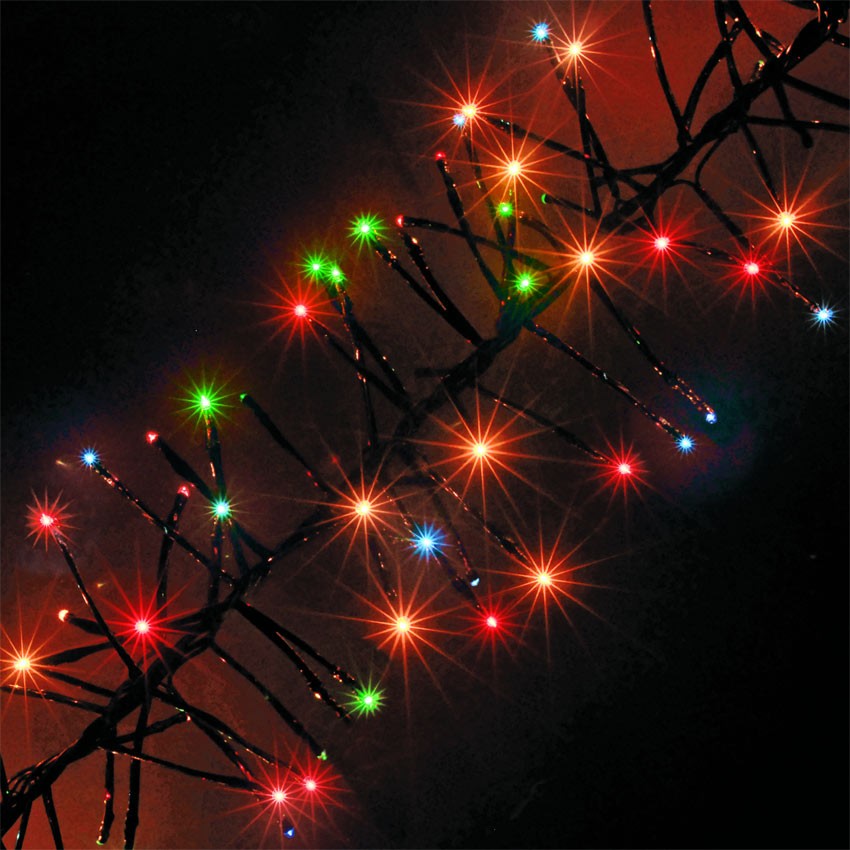 christmas cluster lights outdoor photo - 7