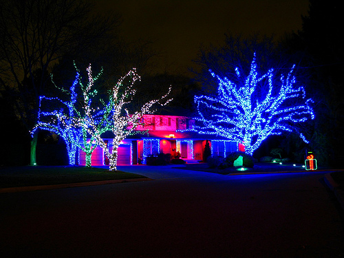 christmas lights outdoor led photo - 1