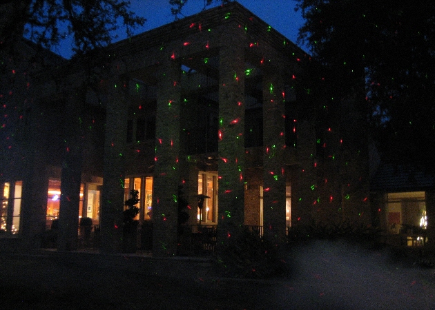 christmas outdoor laser lights photo - 10