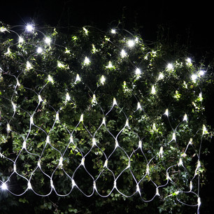 christmas outdoor net lights photo - 1