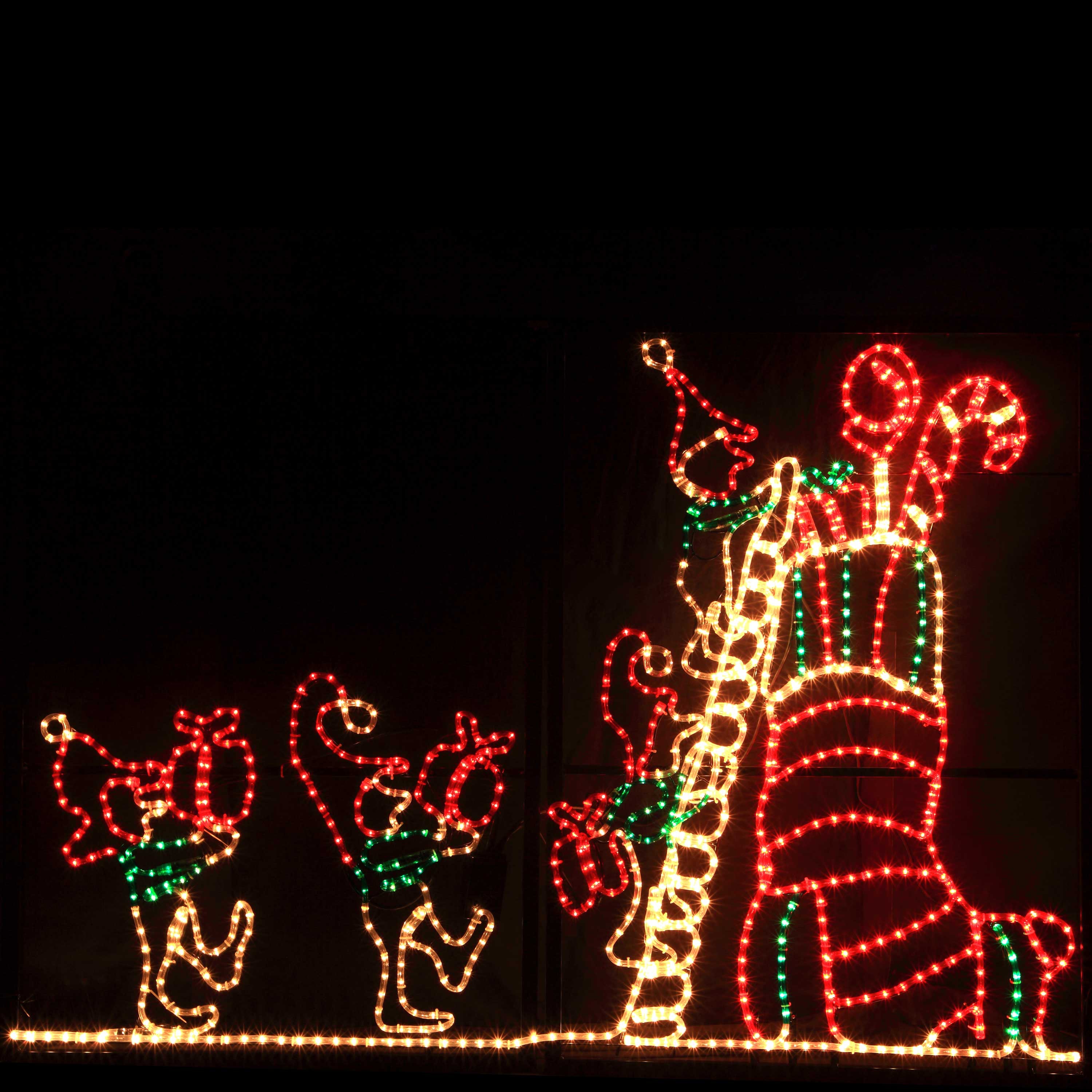 christmas outdoor rope lights photo - 3