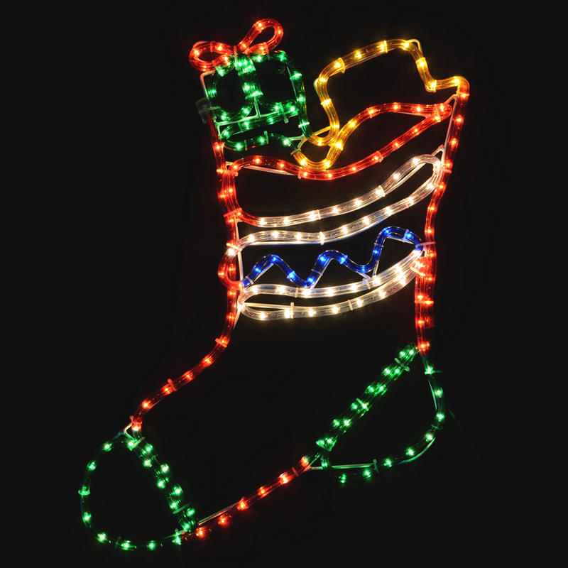 christmas outdoor rope lights photo - 4