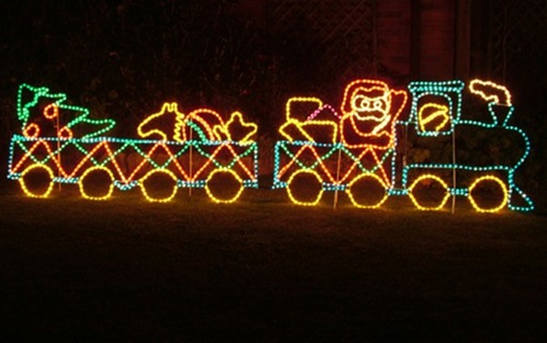 christmas outdoor rope lights photo - 6