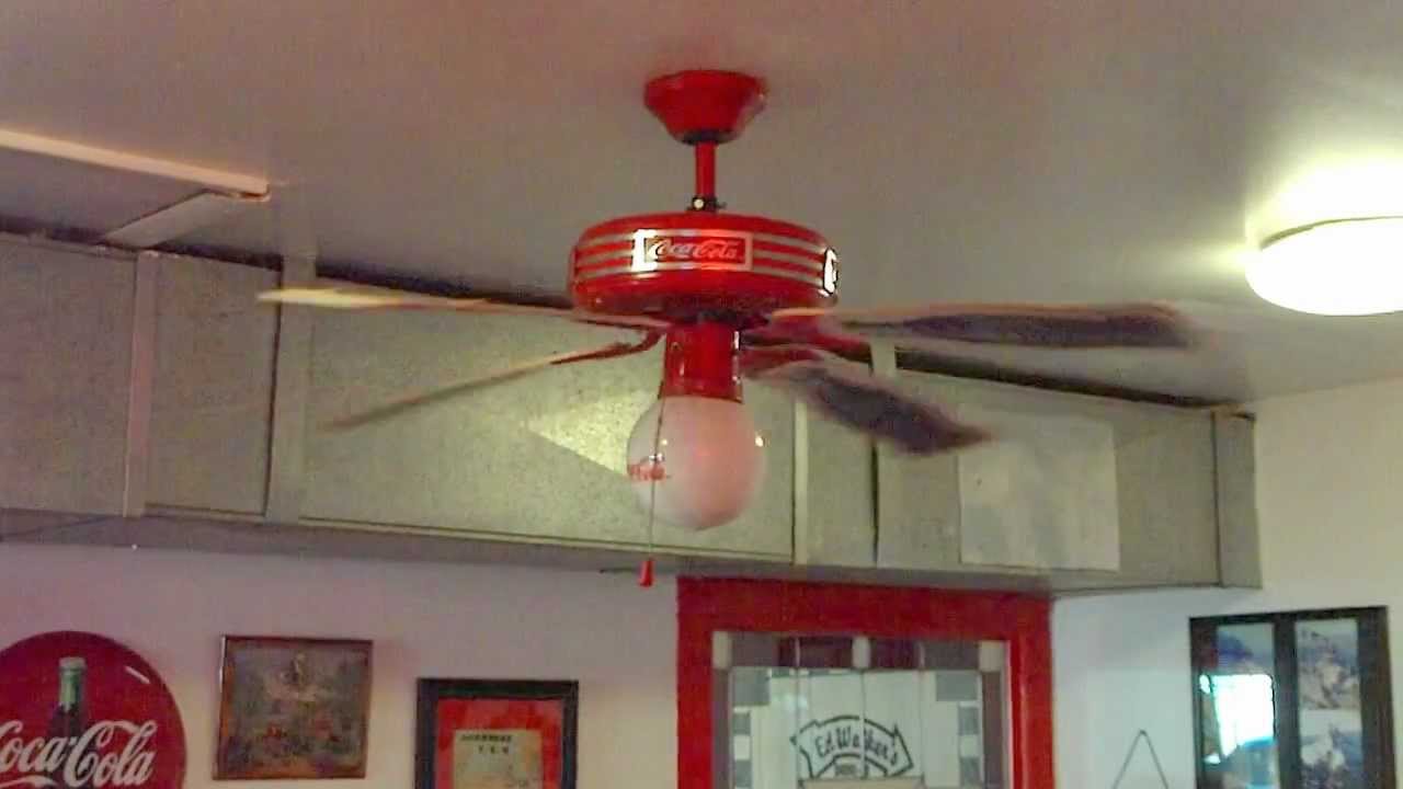 Coca cola ceiling fans - tips for buyers | Warisan Lighting