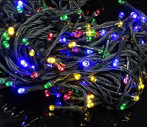 color changing christmas lights outdoors photo - 5