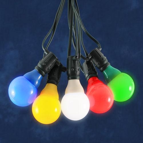 coloured outdoor lights photo - 1