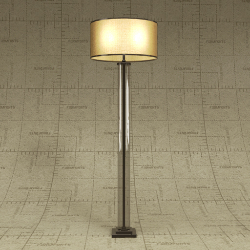 column floor lamp photo - 3